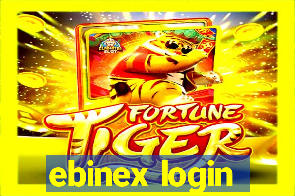 ebinex login